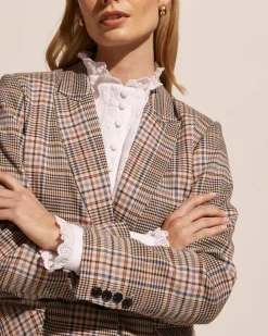 zoe kratzmann Jackets|Index Jacket-Musk Check