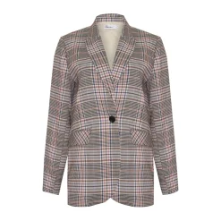zoe kratzmann Jackets|Index Jacket-Musk Check