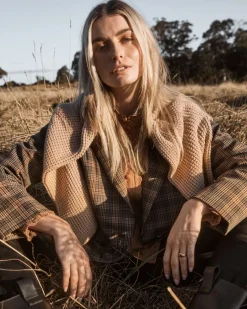 zoe kratzmann Jackets|Index Jacket-Toasted Check