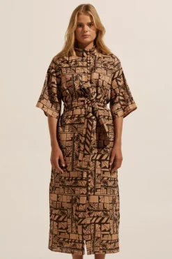zoe kratzmann Dresses|Insight Dress-Matisse Choc