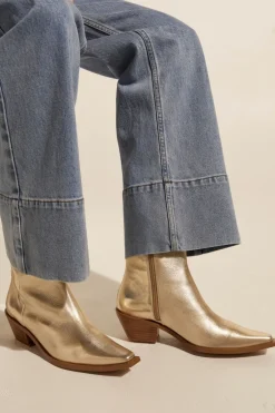 zoe kratzmann Boots|Intimation Boot-Metallic