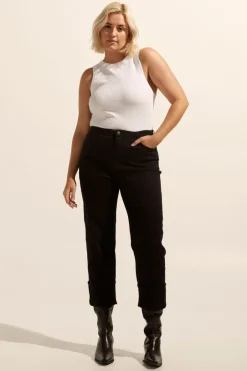 zoe kratzmann Bottoms|Journey Jean-Black