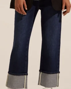 zoe kratzmann Bottoms|Journey Jean-Dark Denim