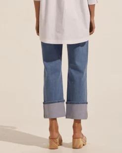 zoe kratzmann Bottoms|Journey Jean-Mid Denim
