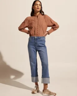 zoe kratzmann Bottoms|Journey Jean-Vintage Denim