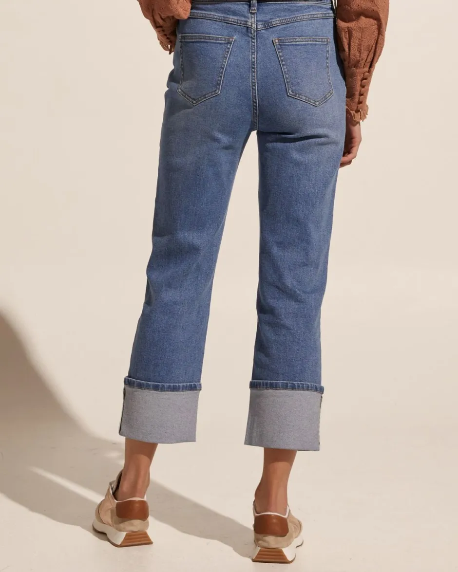 zoe kratzmann Bottoms|Journey Jean-Vintage Denim