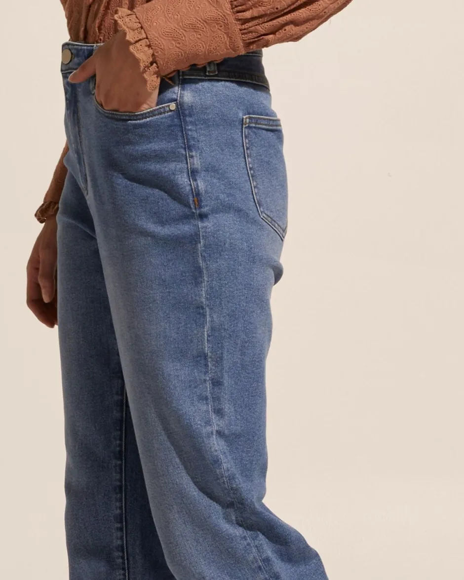 zoe kratzmann Bottoms|Journey Jean-Vintage Denim