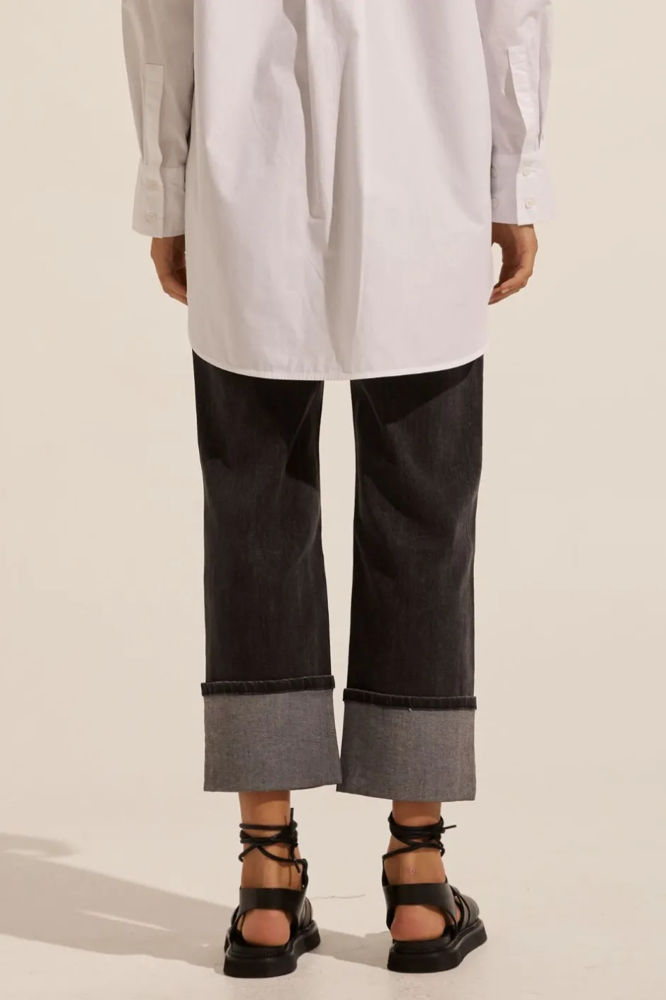 zoe kratzmann Bottoms|Journey Jean-Washed Black