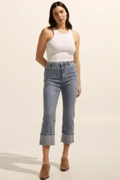 zoe kratzmann Bottoms|Journey Jean-Washed Denim