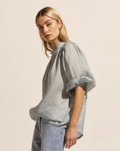 zoe kratzmann Tops|Lilt Top-Seafoam