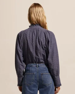 zoe kratzmann Tops|Linger Top-Harbour