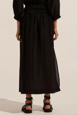 zoe kratzmann Bottoms|Luna Skirt-Black