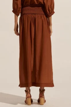 zoe kratzmann Bottoms|Luna Skirt-Bronze