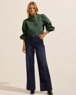 zoe kratzmann Bottoms|Magnet Jean-Dark Denim