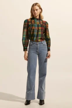 zoe kratzmann Bottoms|Magnet Jean-Washed Denim