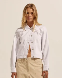 zoe kratzmann Jackets|Measure Jacket-Porcelain
