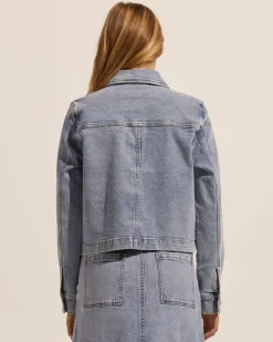 zoe kratzmann Jackets|Measure Jacket-Washed Denim