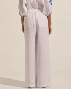 zoe kratzmann Bottoms|Merit Pant-Porcelain