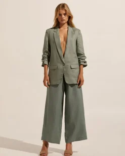 zoe kratzmann Bottoms|Merit Pant-Sage
