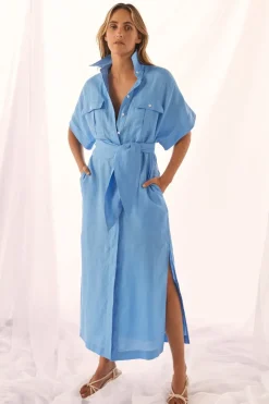 zoe kratzmann Dresses|Moat Dress-Peacock