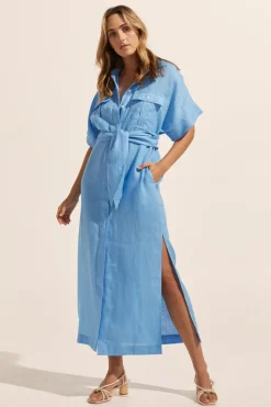zoe kratzmann Dresses|Moat Dress-Peacock