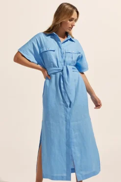 zoe kratzmann Dresses|Moat Dress-Peacock