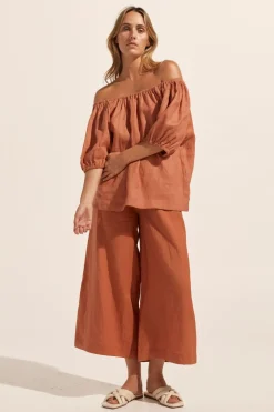 zoe kratzmann Tops|Nomad Top-Ginger