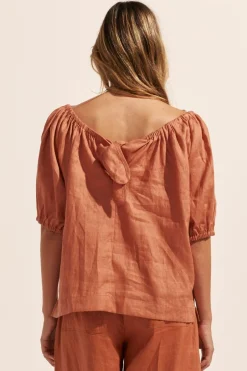zoe kratzmann Tops|Nomad Top-Ginger