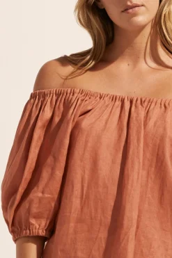 zoe kratzmann Tops|Nomad Top-Ginger