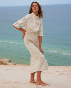 zoe kratzmann Tops|Note Top-Butter