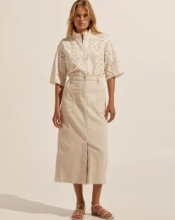 zoe kratzmann Tops|Note Top-Butter