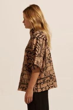 zoe kratzmann Tops|Note Top-Matisse Choc