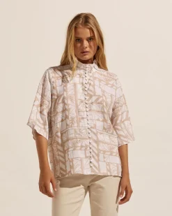 zoe kratzmann Tops|Note Top-Matisse Stone
