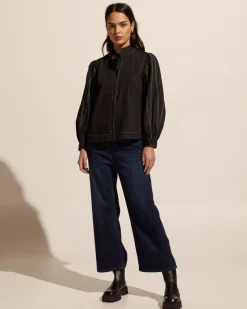 zoe kratzmann Tops|Oblige Top-Black