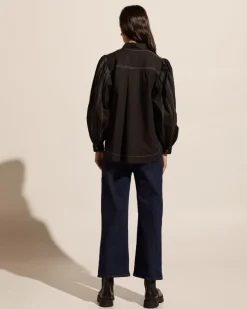 zoe kratzmann Tops|Oblige Top-Black