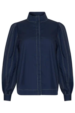 zoe kratzmann Tops|Oblige Top-Indigo