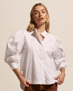 zoe kratzmann Tops|Oblige Top-Porcelain