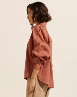 zoe kratzmann Tops|Oblige Top-Rust