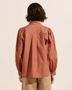 zoe kratzmann Tops|Oblige Top-Rust
