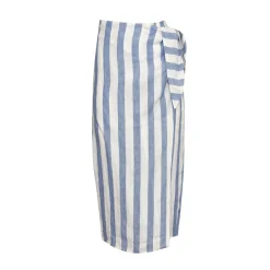 zoe kratzmann Bottoms|Overflow Skirt-Wide Ocean