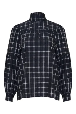zoe kratzmann Tops|Pace Top-Black Check