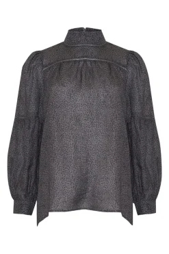 zoe kratzmann Tops|Pace Top-Graphite Leopard