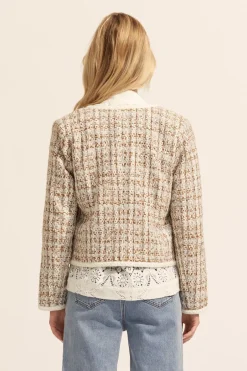 zoe kratzmann Jackets|Patron Jacket-Caramel Boucle