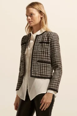 zoe kratzmann Jackets|Patron Jacket-Check Boucle