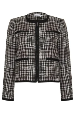 zoe kratzmann Jackets|Patron Jacket-Check Boucle