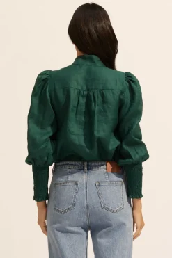 zoe kratzmann Tops|Pier Top-Green