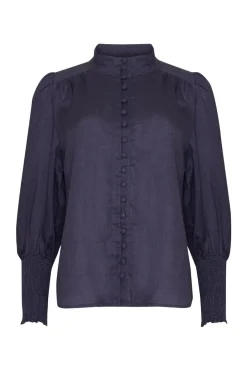 zoe kratzmann Tops|Pier Top-Indigo
