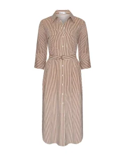 zoe kratzmann Dresses|Pinpoint Dress-Cafe Stripe