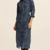 zoe kratzmann Dresses|Pinpoint Dress-Indigo Mosaic