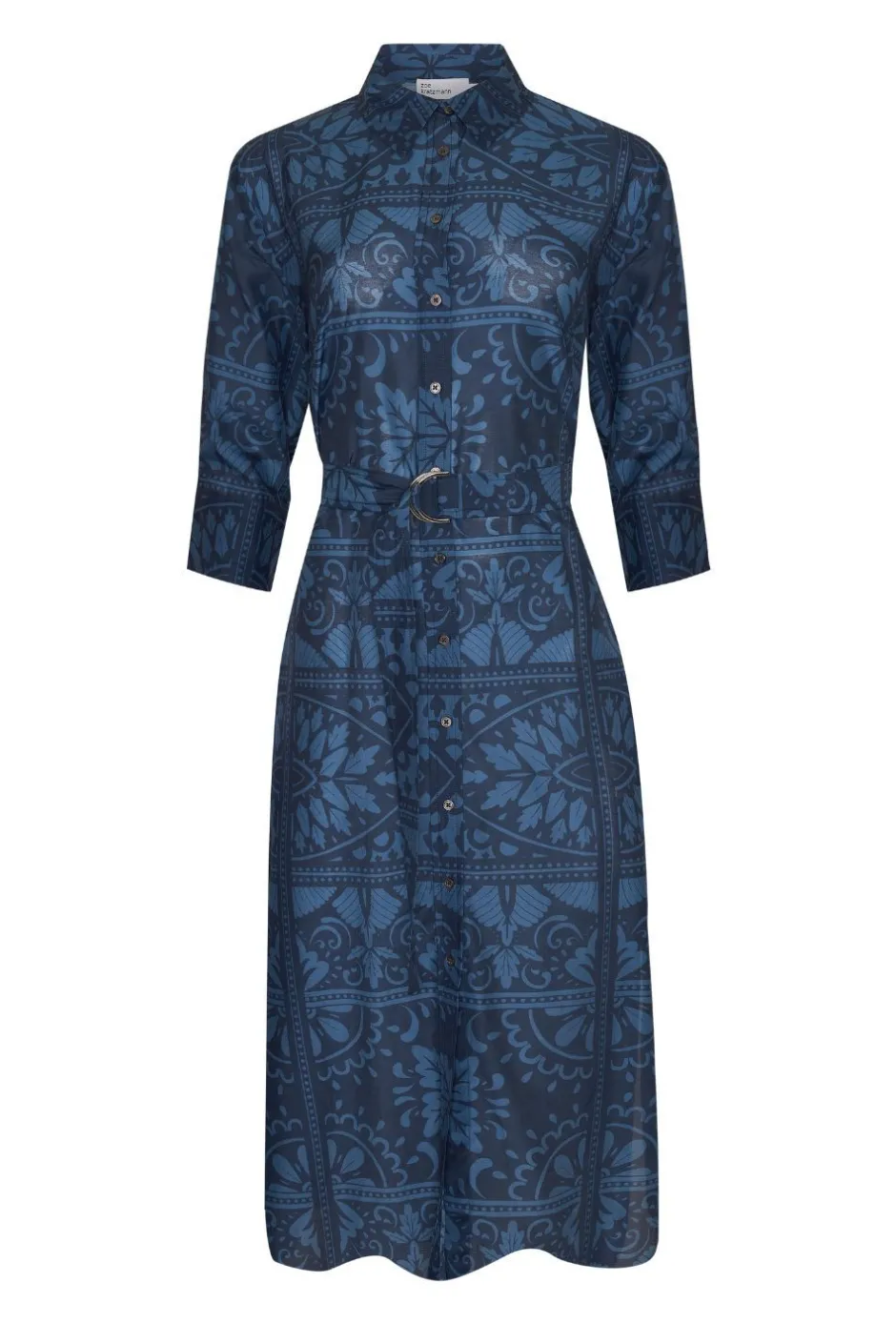 zoe kratzmann Dresses|Pinpoint Dress-Indigo Mosaic